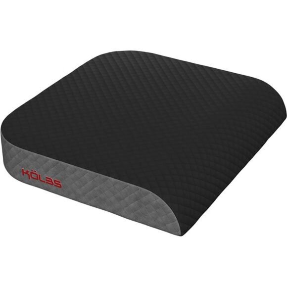 Extra Large Seat Cushion Stylish Plush Velvet Cover X-Large Memory Foam